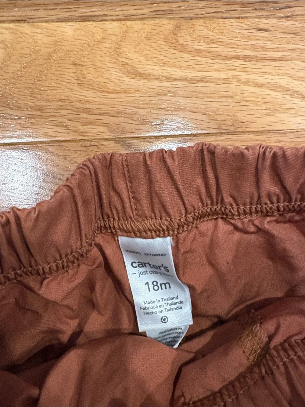 2 18 M carters shorts baby boy ( never worn)